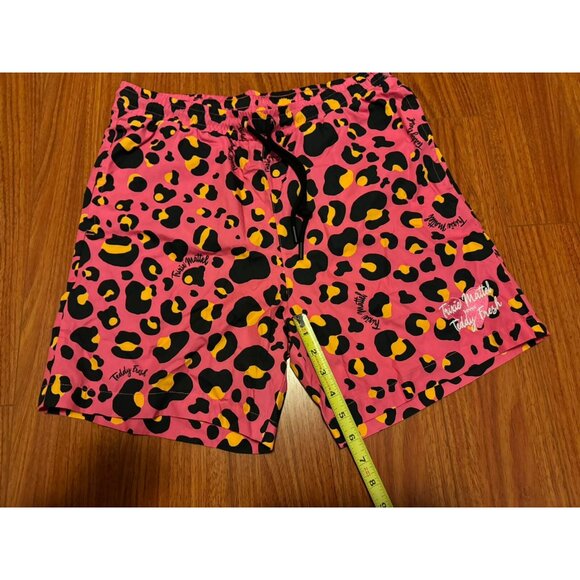 TF X TRIXIE LEOPARD SHORTS Pink Size Small - Picture 5 of 7